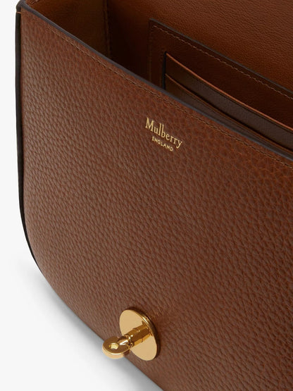 Mulberry Small Darley Classic Grain Leather Satche