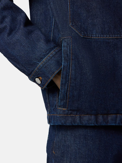 STONE ISLAND Patch-Pocket  Denim Jacket