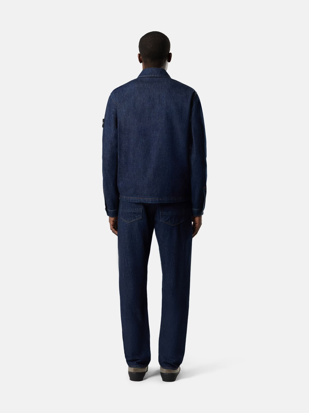 STONE ISLAND Patch-Pocket  Denim Jacket