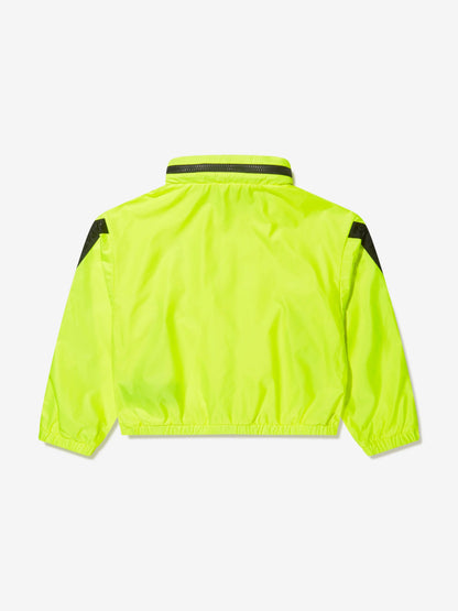 BALMAIN Kids Fluorescent Zip Up Jacket