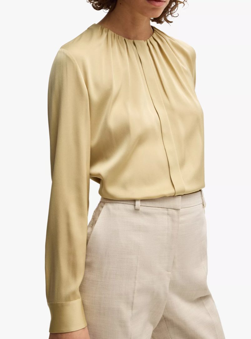 BOSS Banorah Silk Rich Top