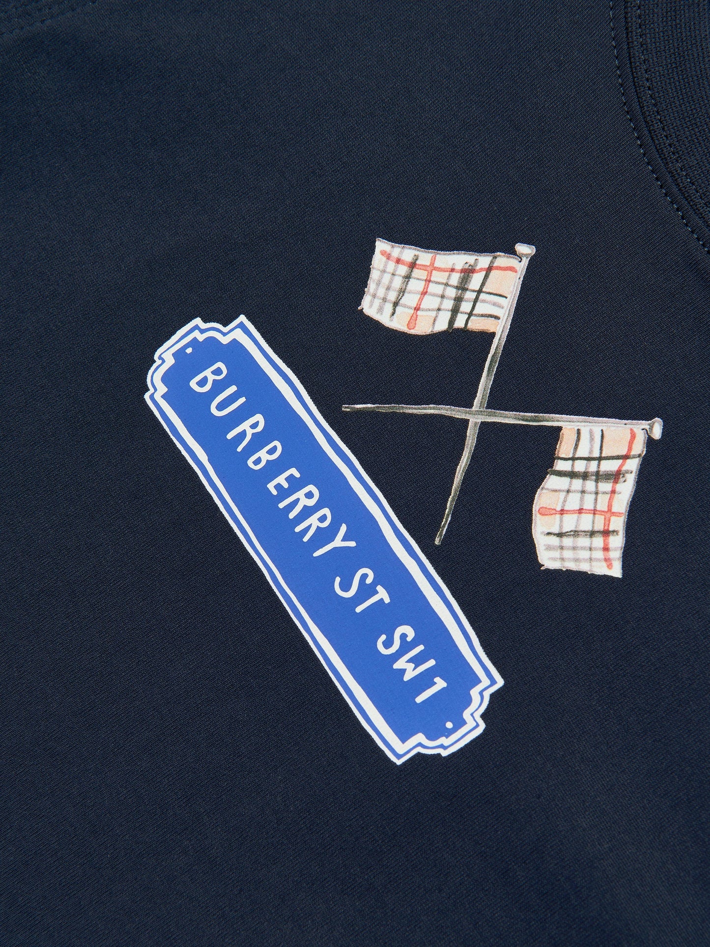 BURBERRY KIDS Cedar Flag Icon T-Shirt