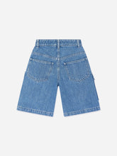 Load image into Gallery viewer, FENDI KIDS Washed Denim Bermuda Shorts
