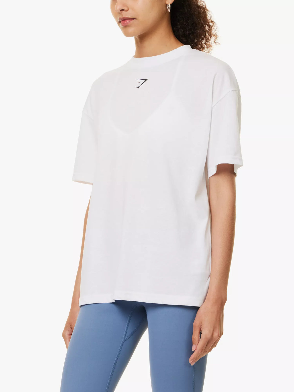 GYMSHARK print oversized T-shirt