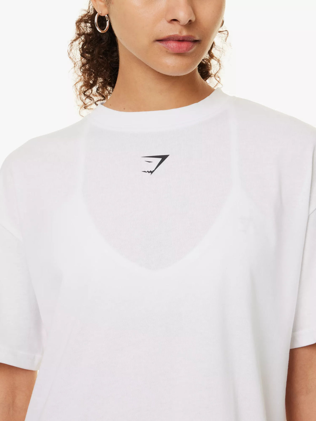 GYMSHARK print oversized T-shirt