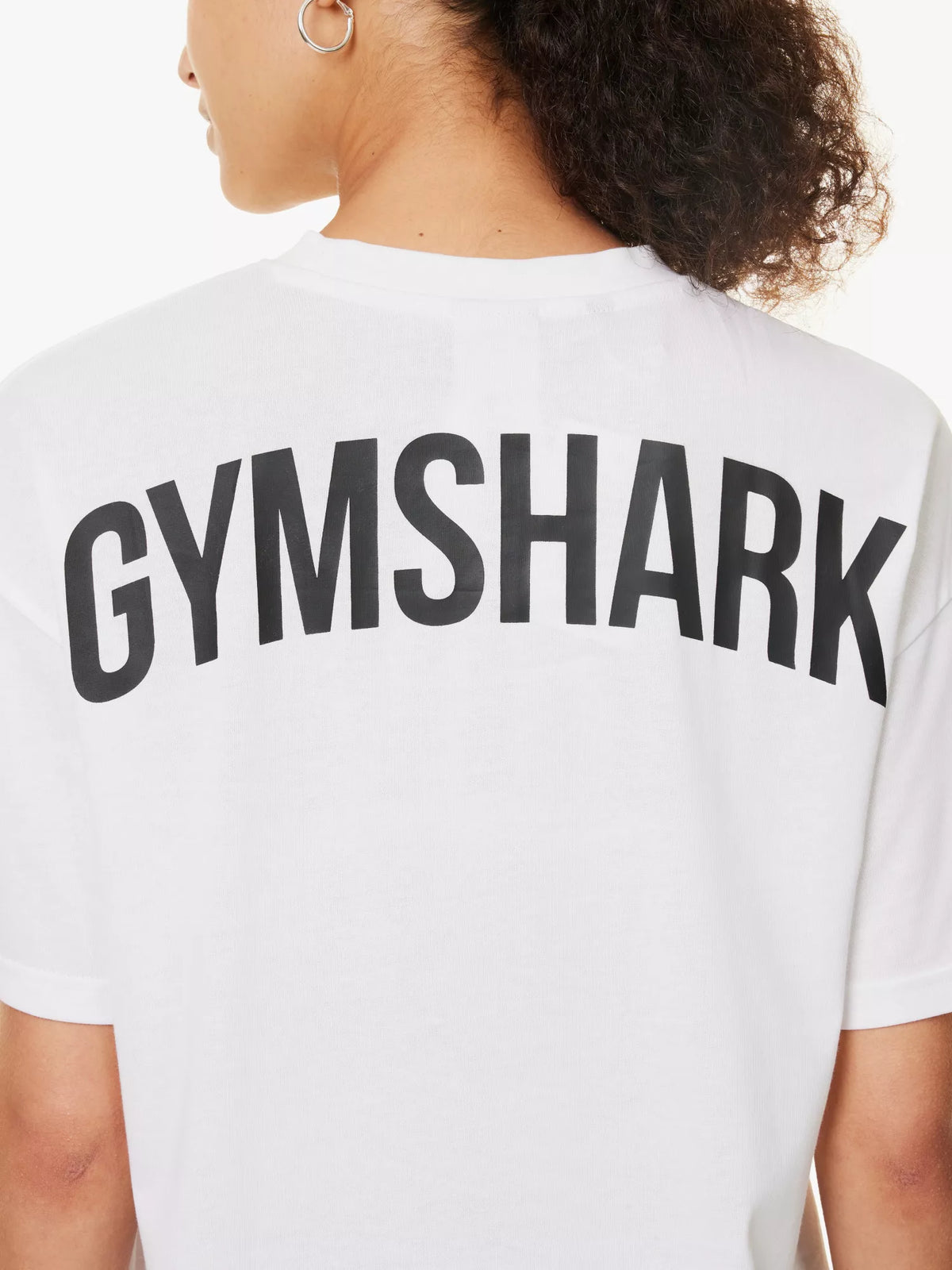 GYMSHARK print oversized T-shirt