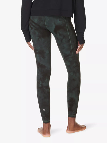 SWEATY BETTY abstract print stretch woven leggings