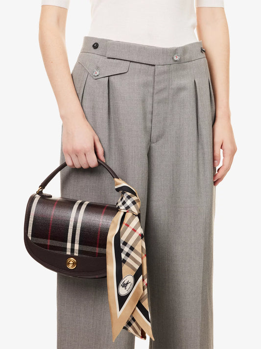 BURBERRY Skinny Silk Scarf