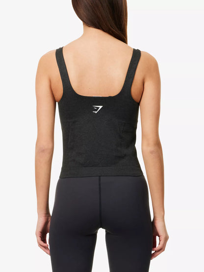 GYMSHARK Vital Print Stretch Woven Top