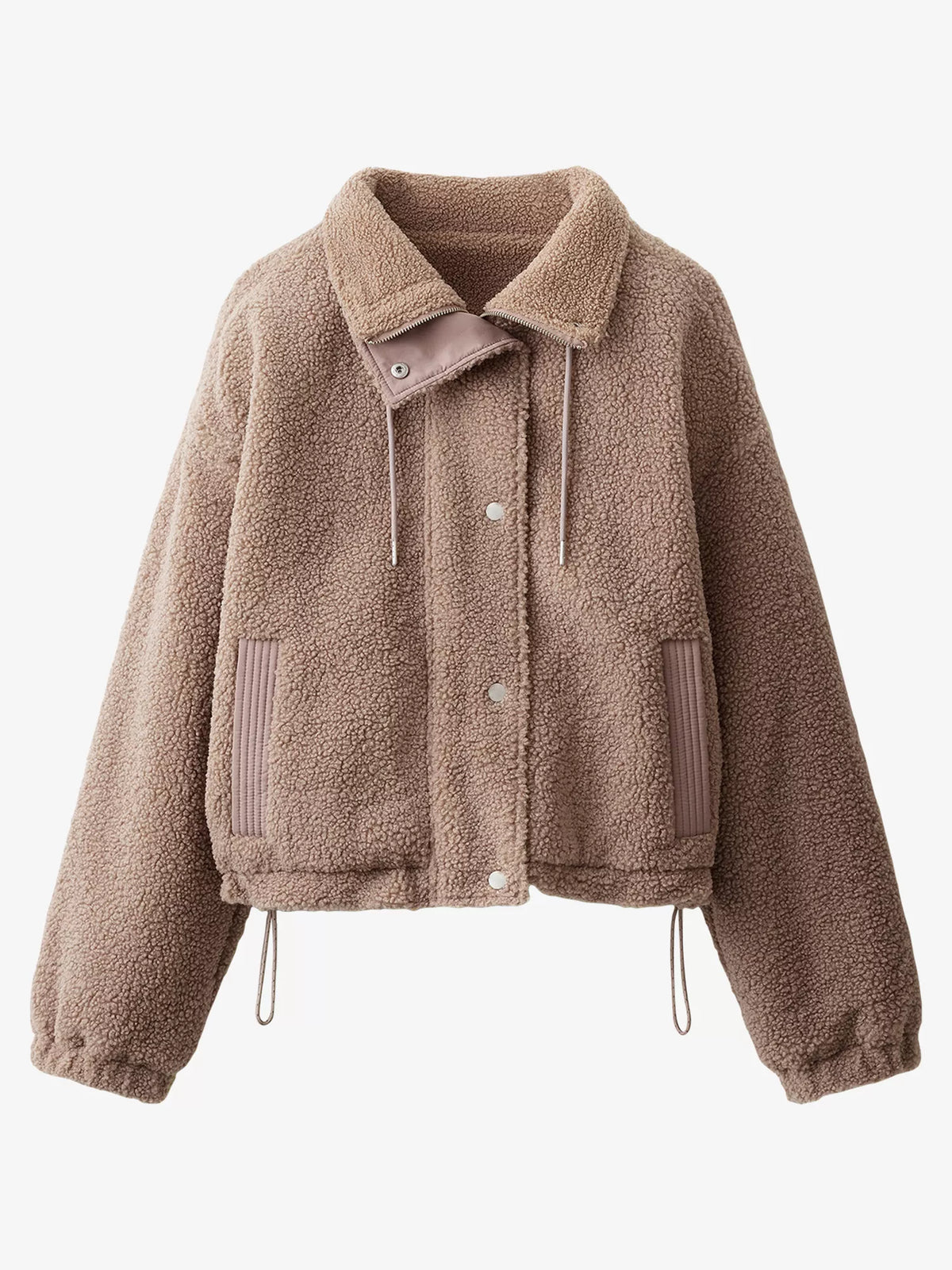 THE WHITE COMPANY Relaxed Fit Borg Jacket
