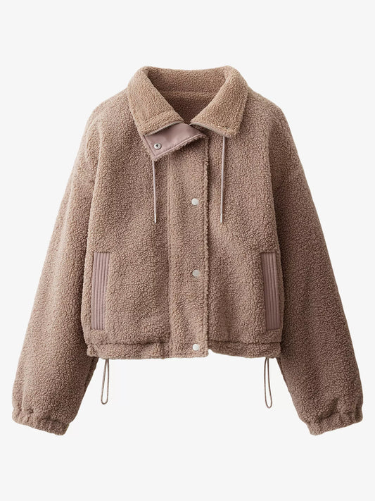 THE WHITE COMPANY Relaxed Fit Borg Jacket