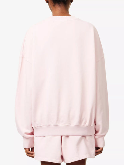 ADANOLA Varsity Cotton Sweatshirt