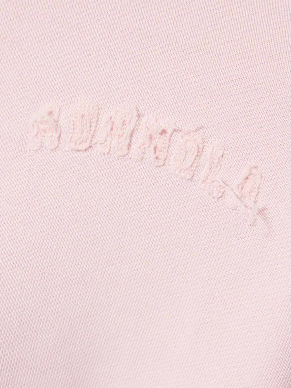 ADANOLA Varsity Cotton Sweatshirt