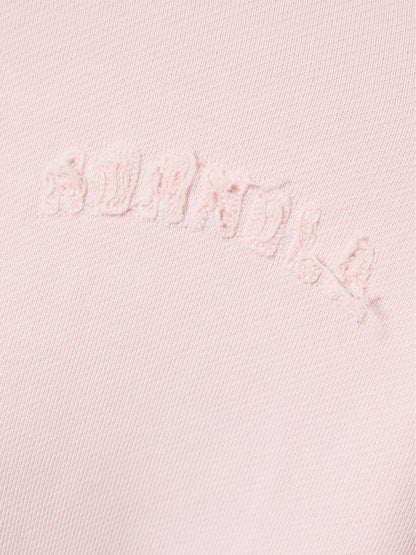ADANOLA Varsity Cotton Sweatshirt