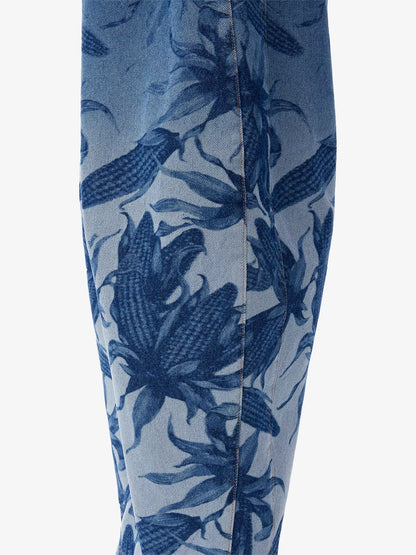 LOEWE Paula's Ibiza Graphic Barrel Leg Jeans