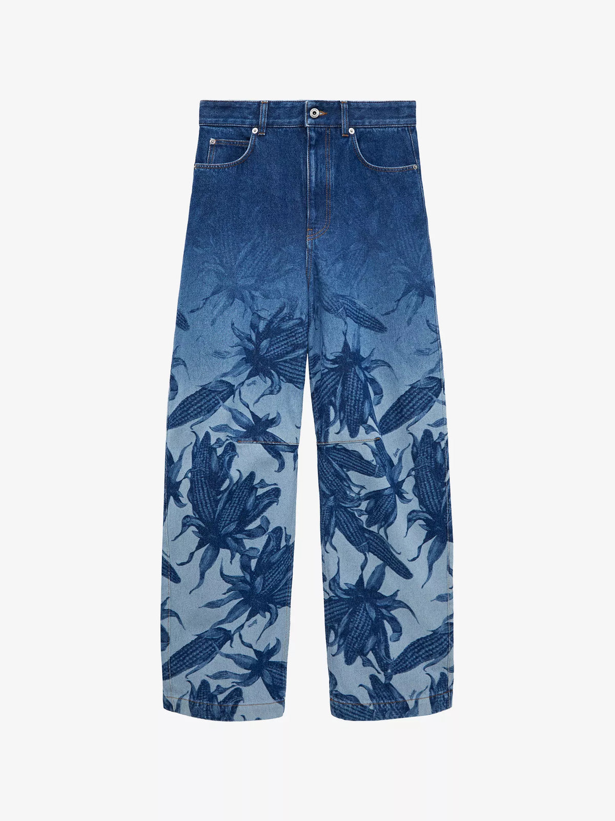 LOEWE Paula's Ibiza Graphic Barrel Leg Jeans