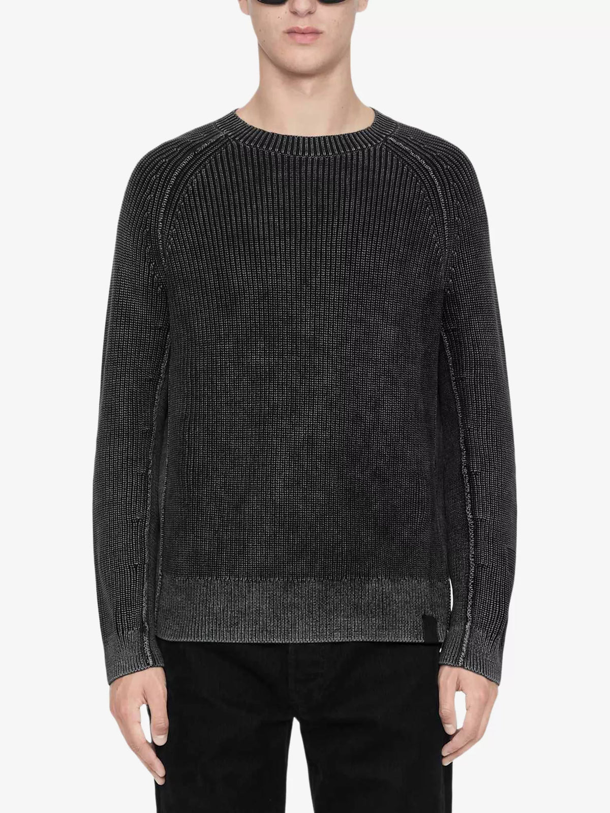 HUGO Tapestry Jacquard Knitted Sweater