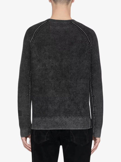 HUGO Tapestry Jacquard Knitted Sweater