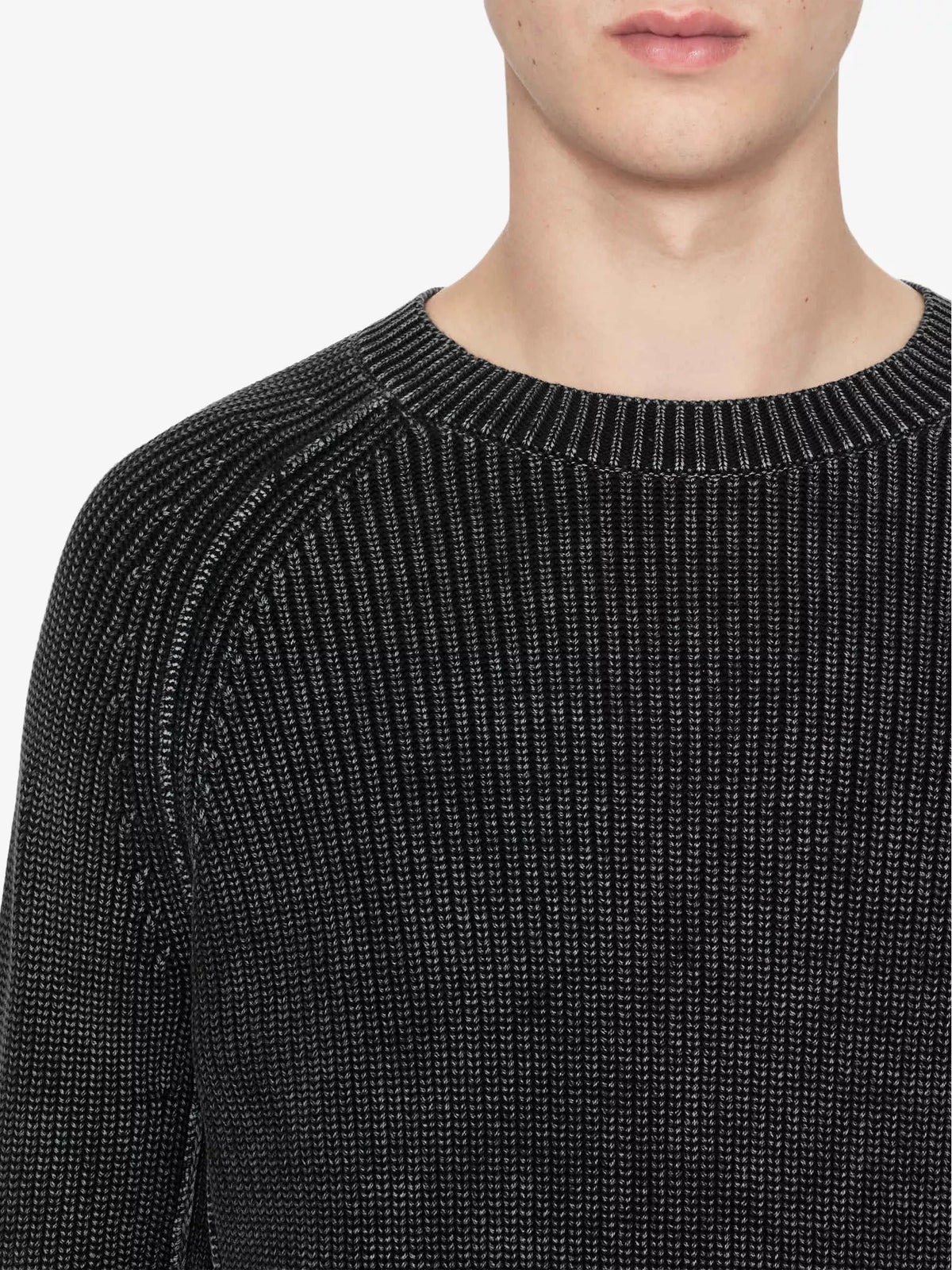 HUGO Tapestry Jacquard Knitted Sweater