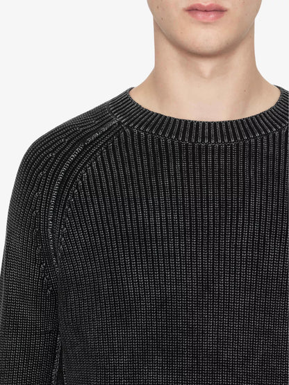 HUGO Tapestry Jacquard Knitted Sweater