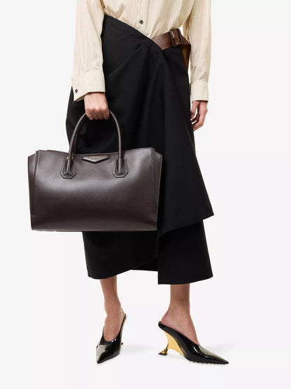 GIVENCHY Antigona Catchall Medium Leather Shoulder Bag
