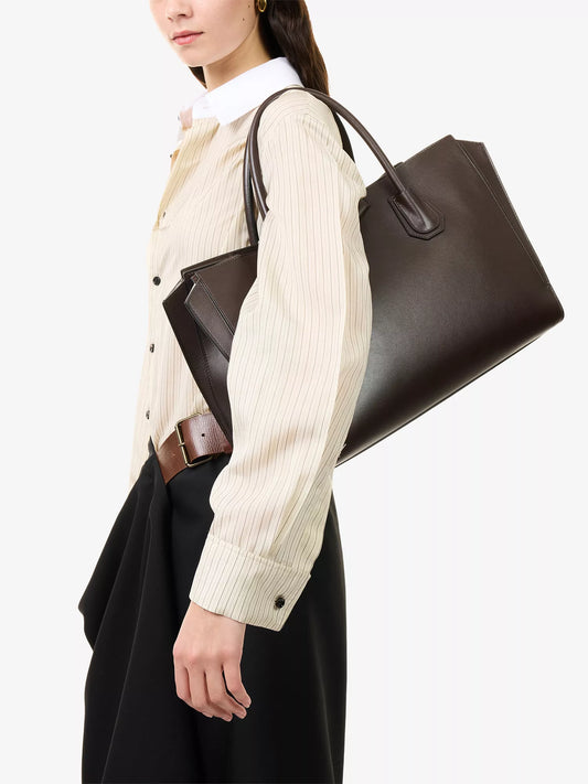 GIVENCHY Antigona Catchall Medium Leather Shoulder Bag