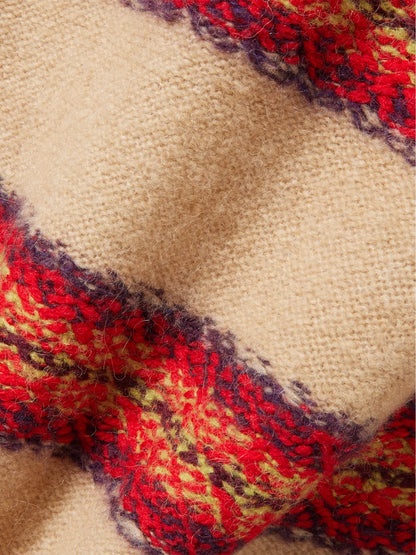DRIES VAN NOTEN Striped Alpaca Sweater