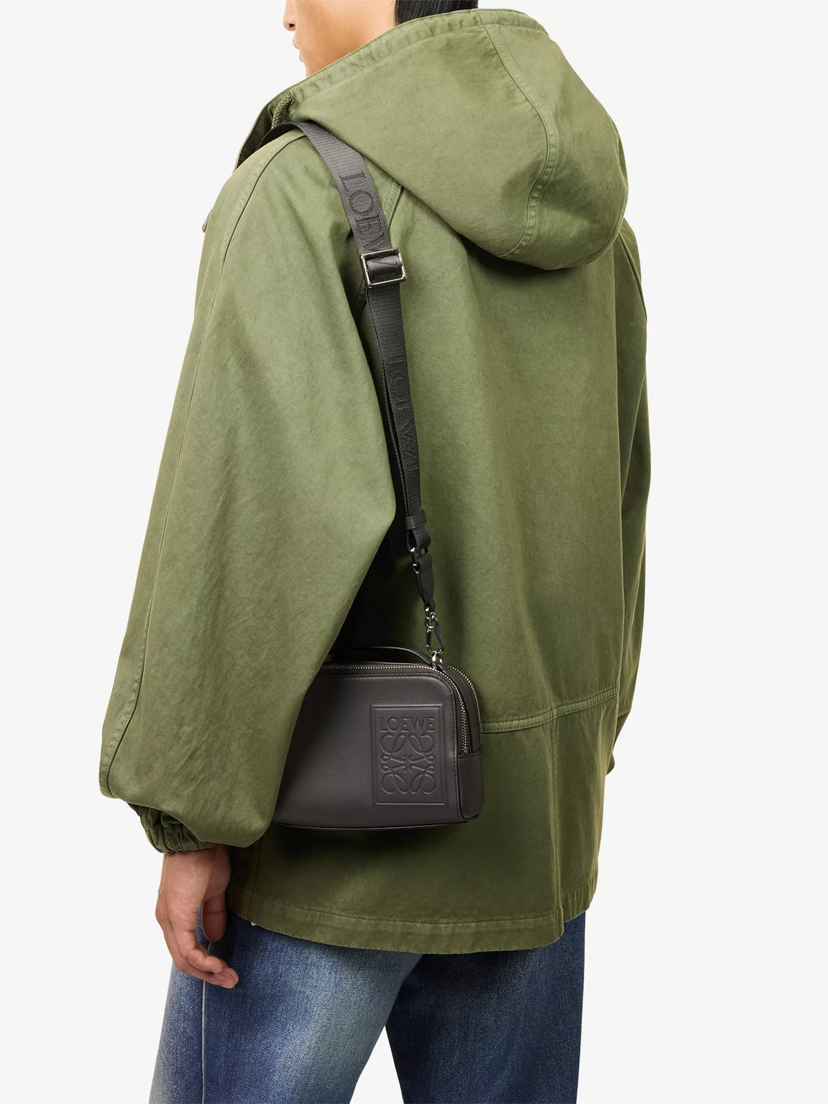 LOEWE Camera Mini Leather Crossbody Bag