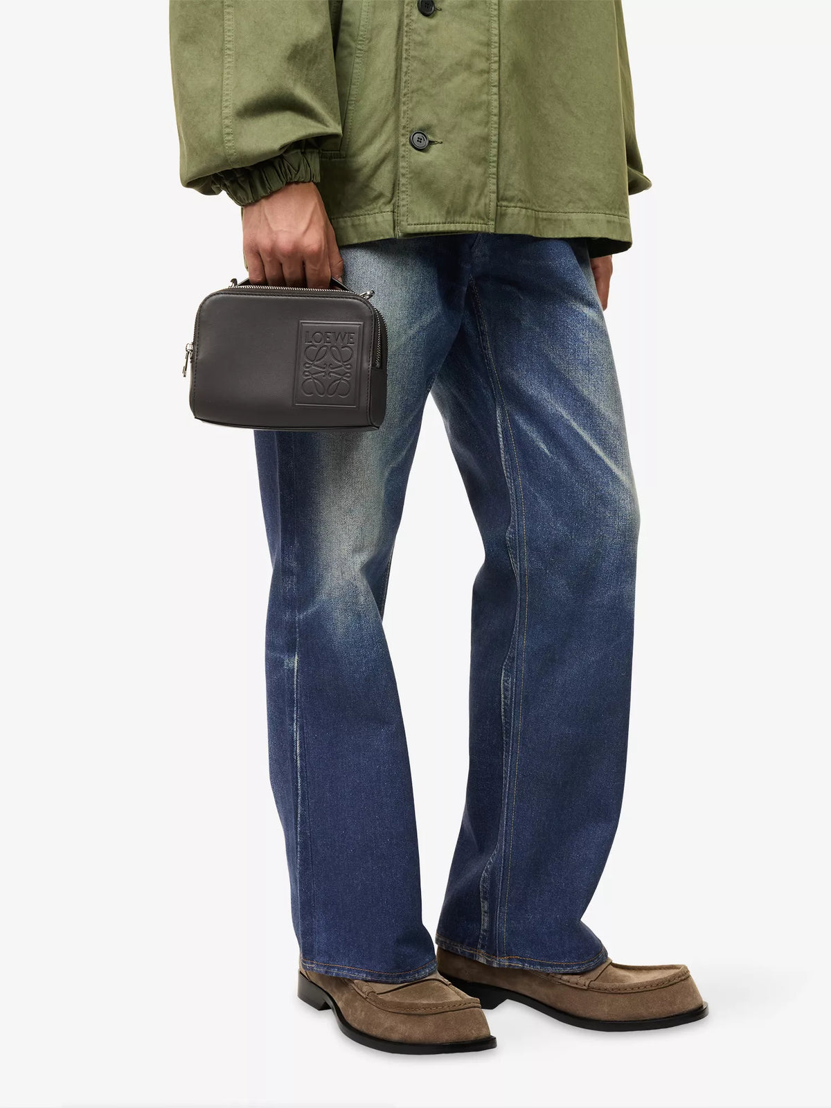 LOEWE Camera Mini Leather Crossbody Bag