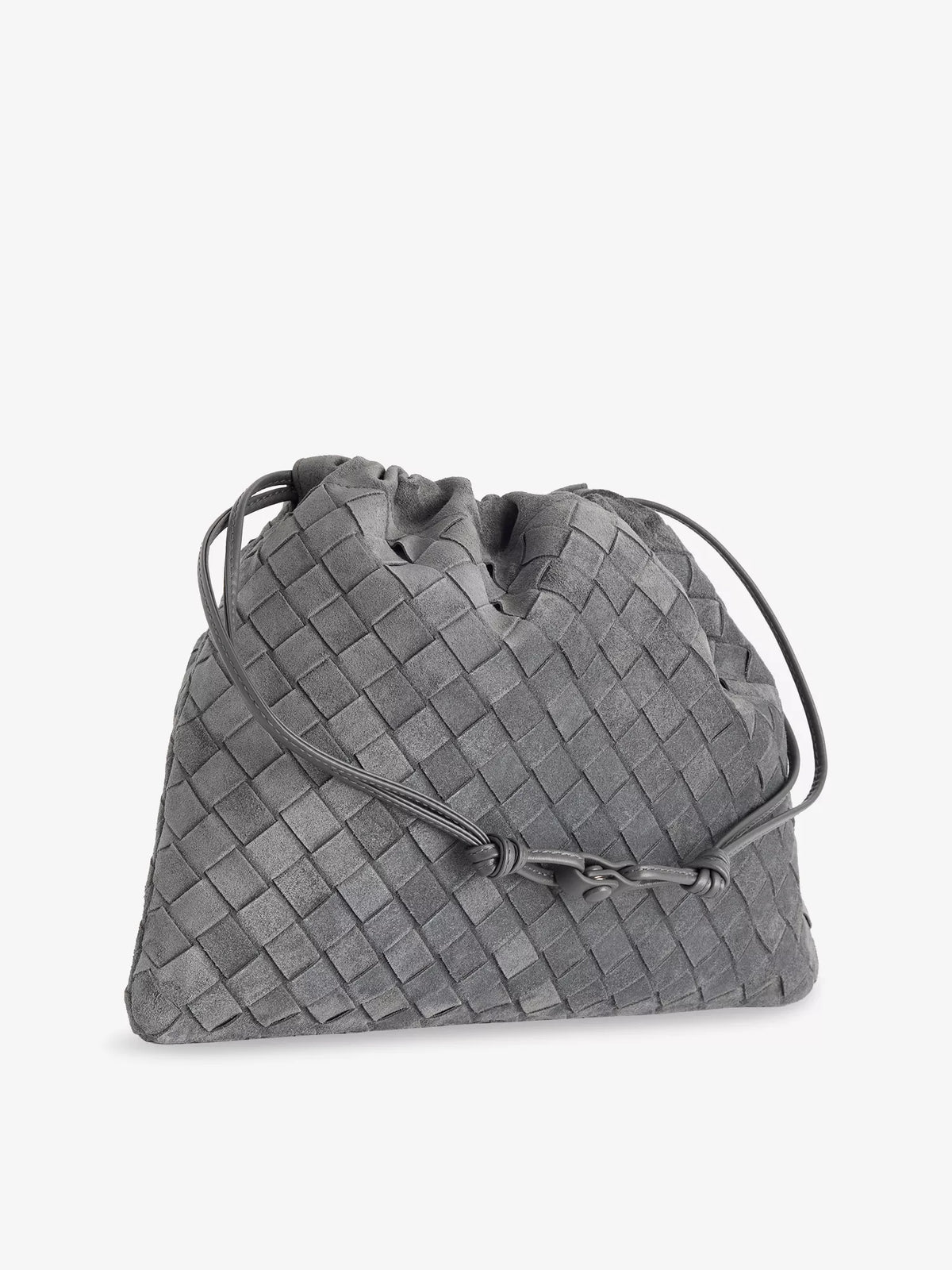 BOTTEGA VENETA Intrecciato Dust Leather Shoulder Bag