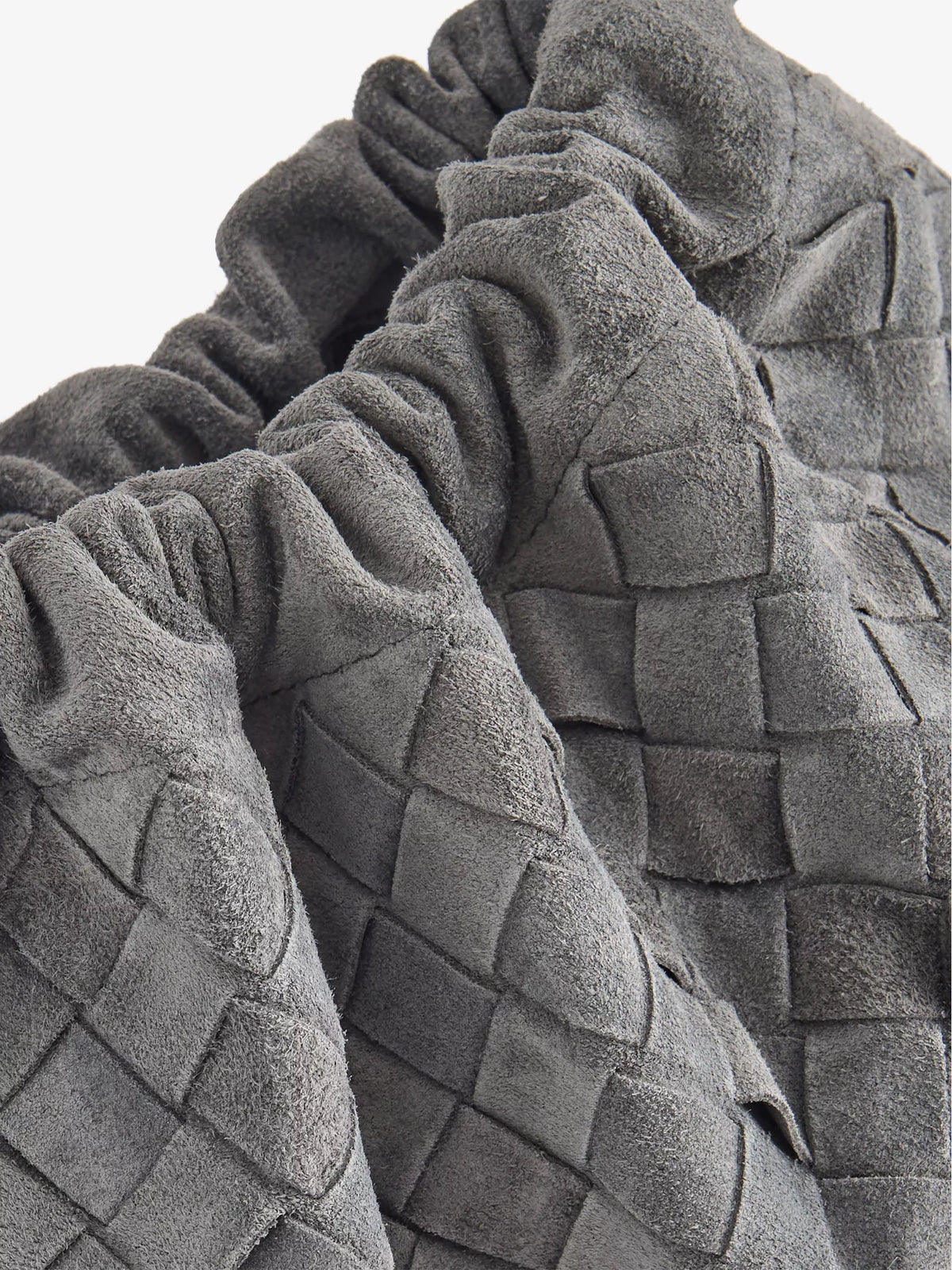 BOTTEGA VENETA Intrecciato Dust Leather Shoulder Bag