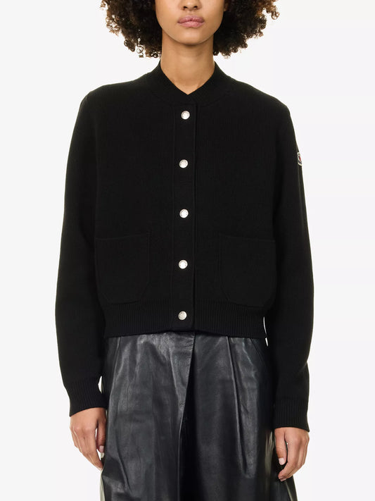 MONCLER Wool And Cashmere Cardigan