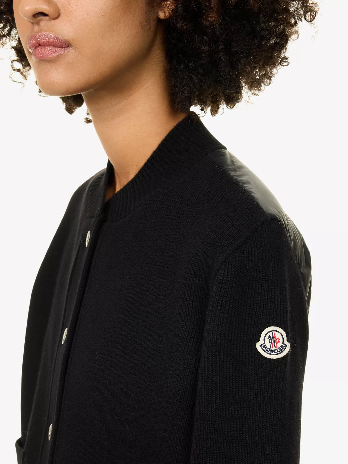MONCLER Wool And Cashmere Cardigan