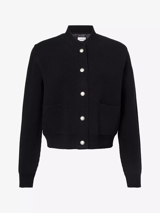 MONCLER Wool And Cashmere Cardigan