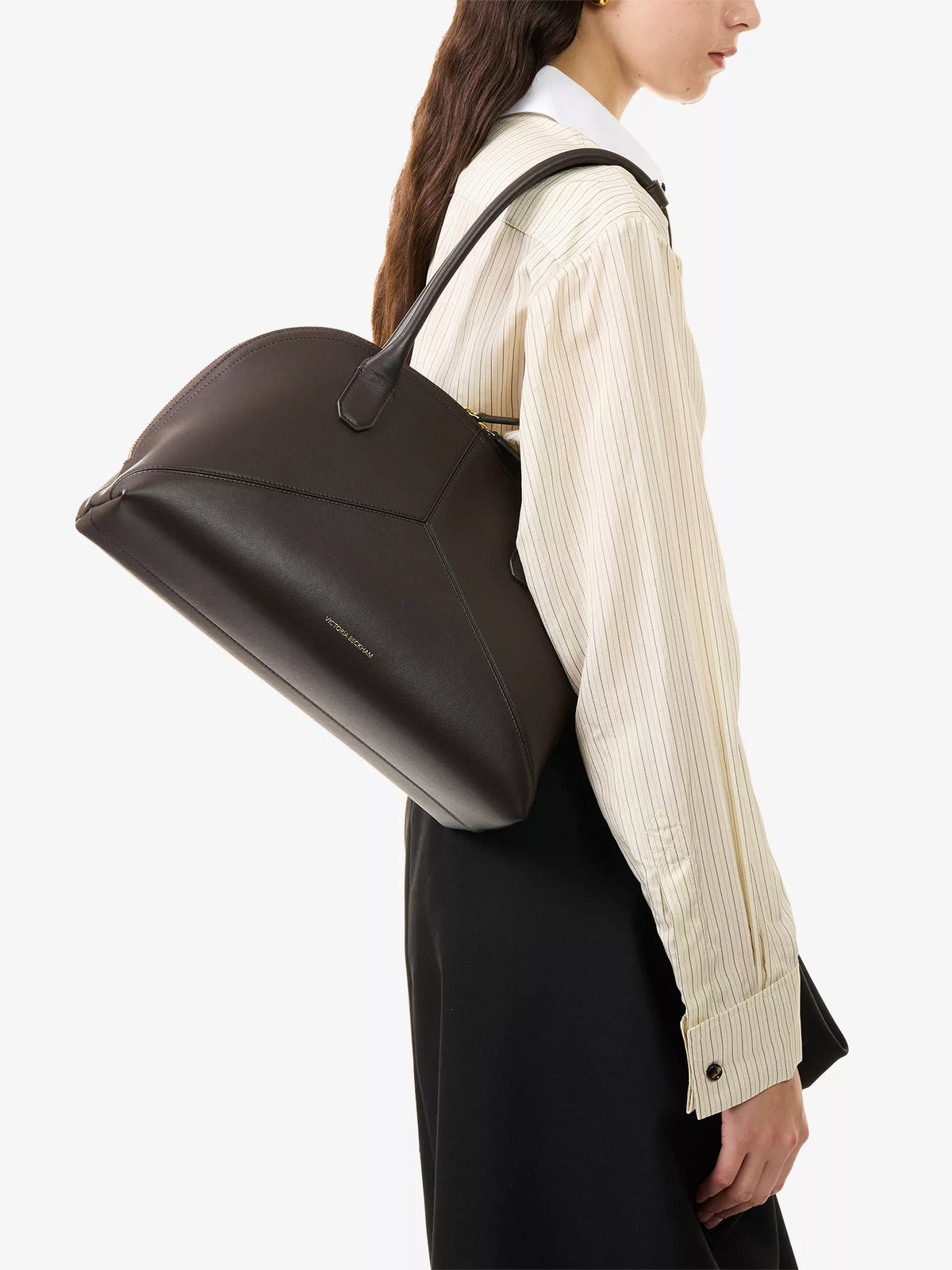 VICTORIA BECKHAM Doctor Leather Shoulder Bag