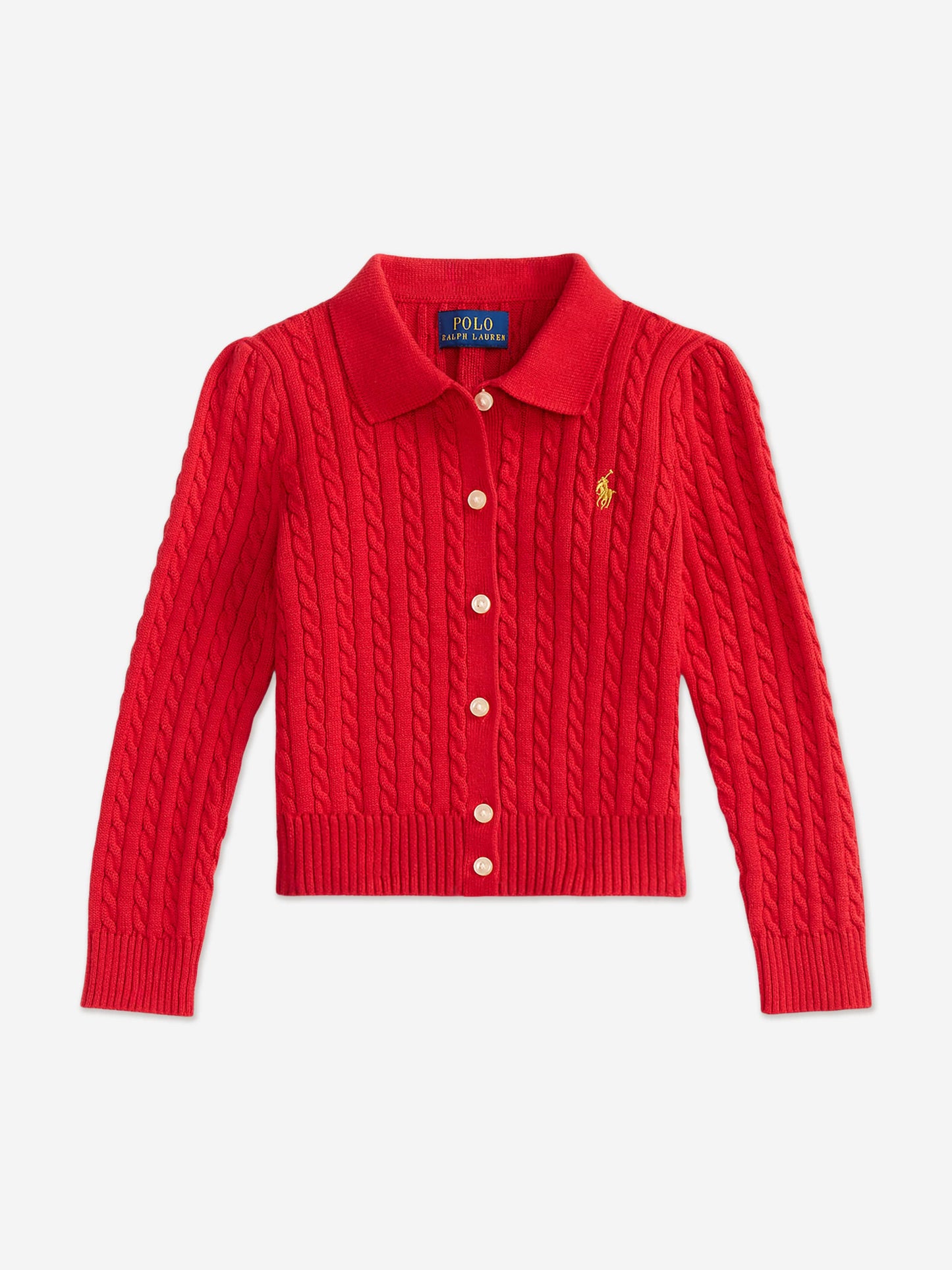 RALPH LAUREN KIDS Mini Cable Knit Skirt Set