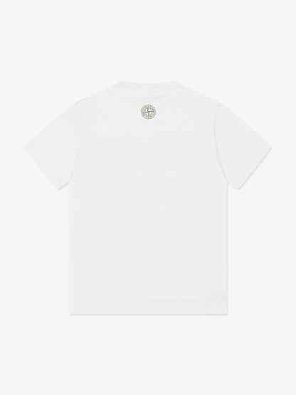 STONE ISLAND Boys Logo T-Shirt