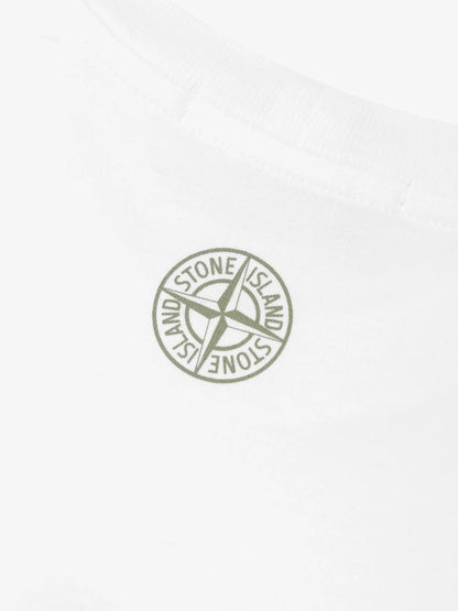 STONE ISLAND Boys Logo T-Shirt