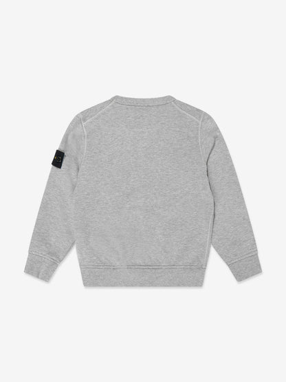 STONE ISLAND Junior Logo Sweatshirt