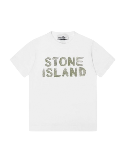 STONE ISLAND Boys Logo T-Shirt