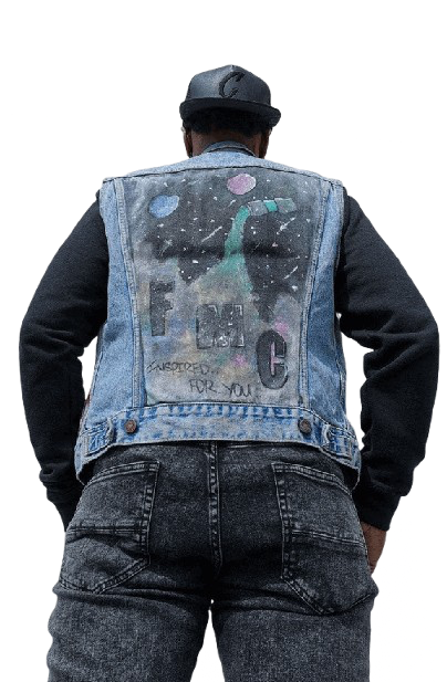 Custom Made Sleeveless Denim