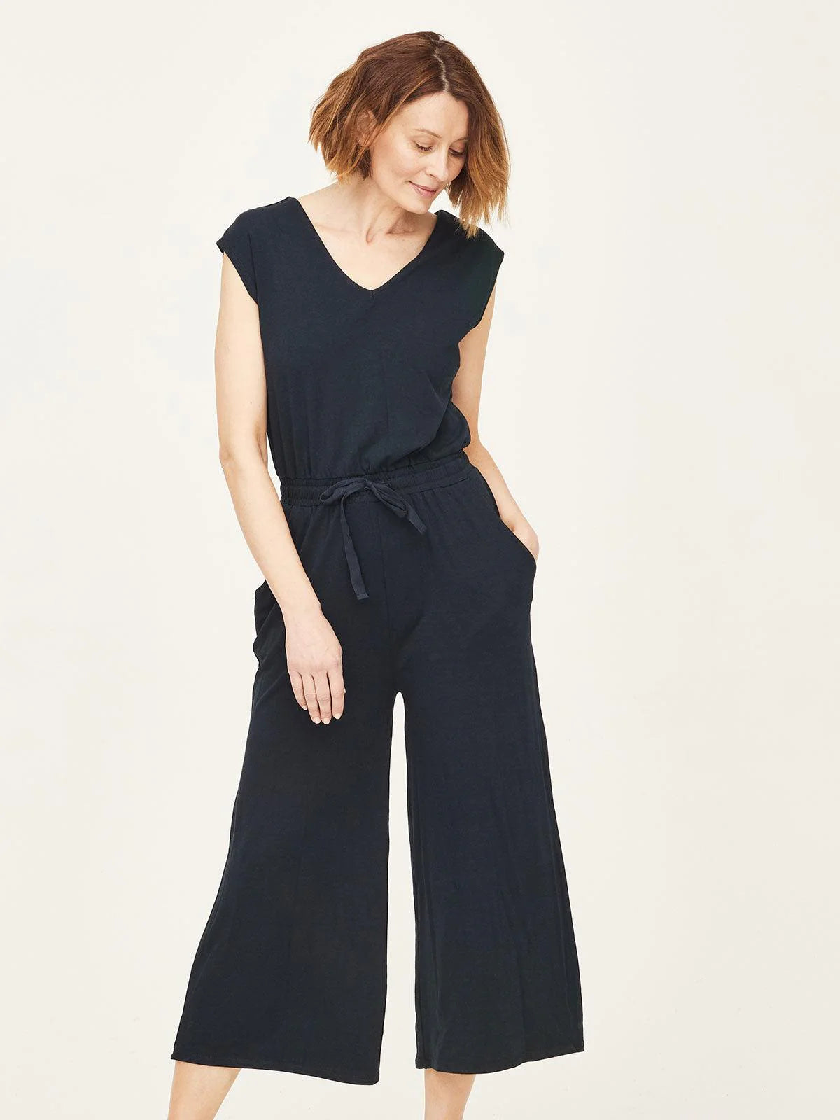 Colonel Bamboo V-Neck Jumpsuit