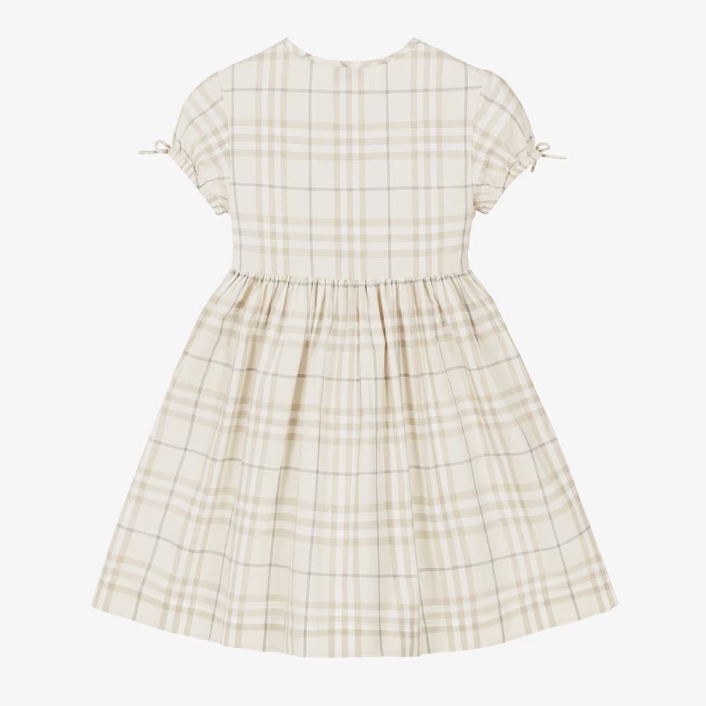 Burberry Check Cotton Shirt Dress