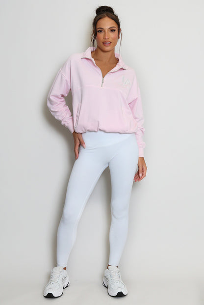 LA Half Zip Sweatshirt