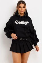 Load image into Gallery viewer, Ruched Sleeve Hoodie
