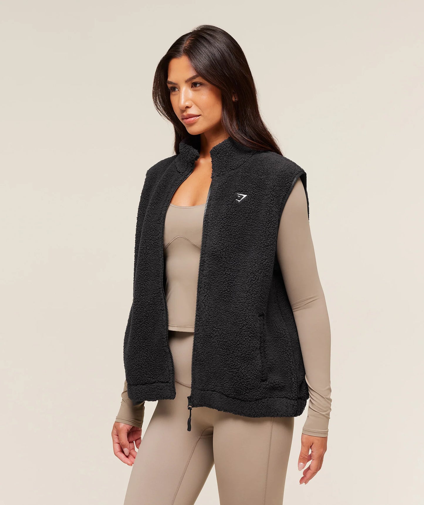 GymShark Sherpa Gilet