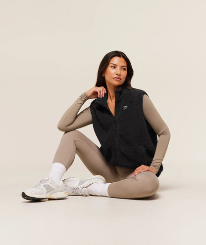 GymShark Sherpa Gilet