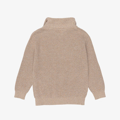 Mayoral Marl Knitted Quarter-Zip Sweater