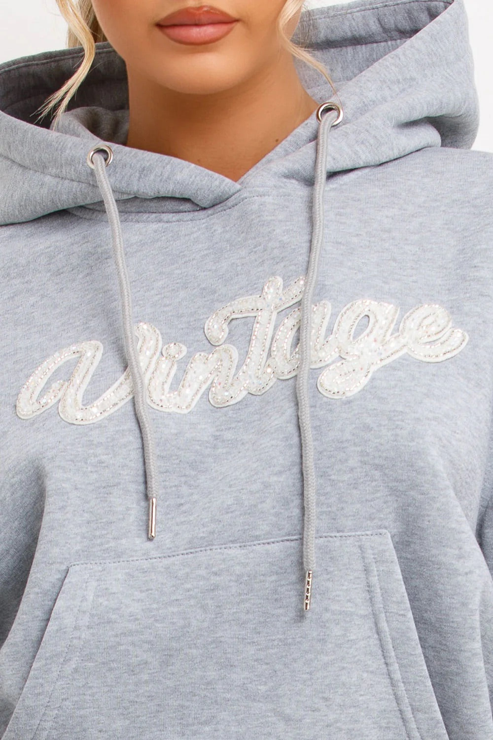 Ruched Sleeve Hoodie