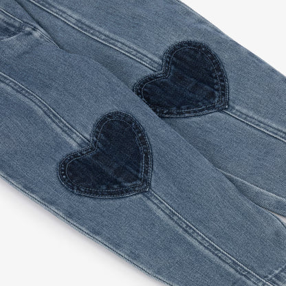 Stella McCartney Kids Denim with Heart Motifs